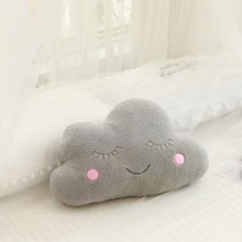 Load image into Gallery viewer, Cloud Moon Star Raindrop Plush Pillow Soft Cushion Kawaii Cloud Stuffed Plush Toys For Children Baby Kids Pillow Girl Gift
