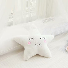 Load image into Gallery viewer, Cloud Moon Star Raindrop Plush Pillow Soft Cushion Kawaii Cloud Stuffed Plush Toys For Children Baby Kids Pillow Girl Gift
