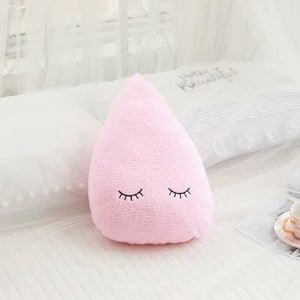 Cloud Moon Star Raindrop Plush Pillow Soft Cushion Kawaii Cloud Stuffed Plush Toys For Children Baby Kids Pillow Girl Gift