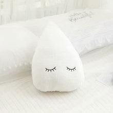 Load image into Gallery viewer, Cloud Moon Star Raindrop Plush Pillow Soft Cushion Kawaii Cloud Stuffed Plush Toys For Children Baby Kids Pillow Girl Gift
