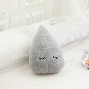 Cloud Moon Star Raindrop Plush Pillow Soft Cushion Kawaii Cloud Stuffed Plush Toys For Children Baby Kids Pillow Girl Gift