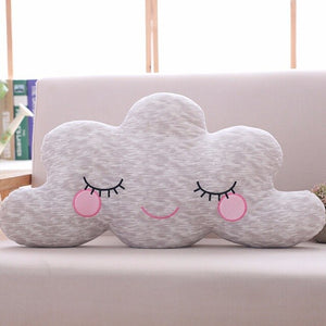 1pc 65cm Cute Sky Series Pillow Kawaii Cloud Plush Toy Stuffed Soft Cushion home Sofa Decor Kawaii Christmas Girl child Gift