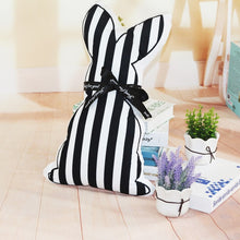 Load image into Gallery viewer, Kawaii Unicorn Teeth Stripe Rabbit Plush Pillow Toys Down Cotton Plush Unicorn Cushions Plush Animals Toys Gifts For Kids Girls
